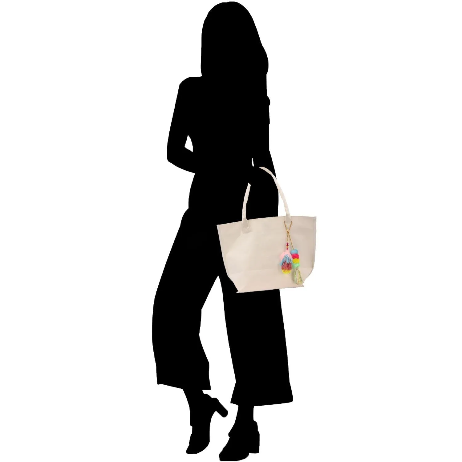 40 Forty and Fabulous 40th Age Birthday Cotton Canvas Tote Bag 40th Birthday Gift For Women 40th Birthday Celebration Party Gift (BDT1023)