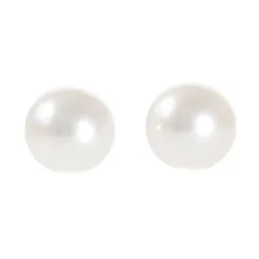 6-6.5mm Akoya Studs 18ct YG