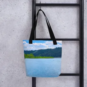 All-Over Print Tote Bag - Edworthy Park Bow River