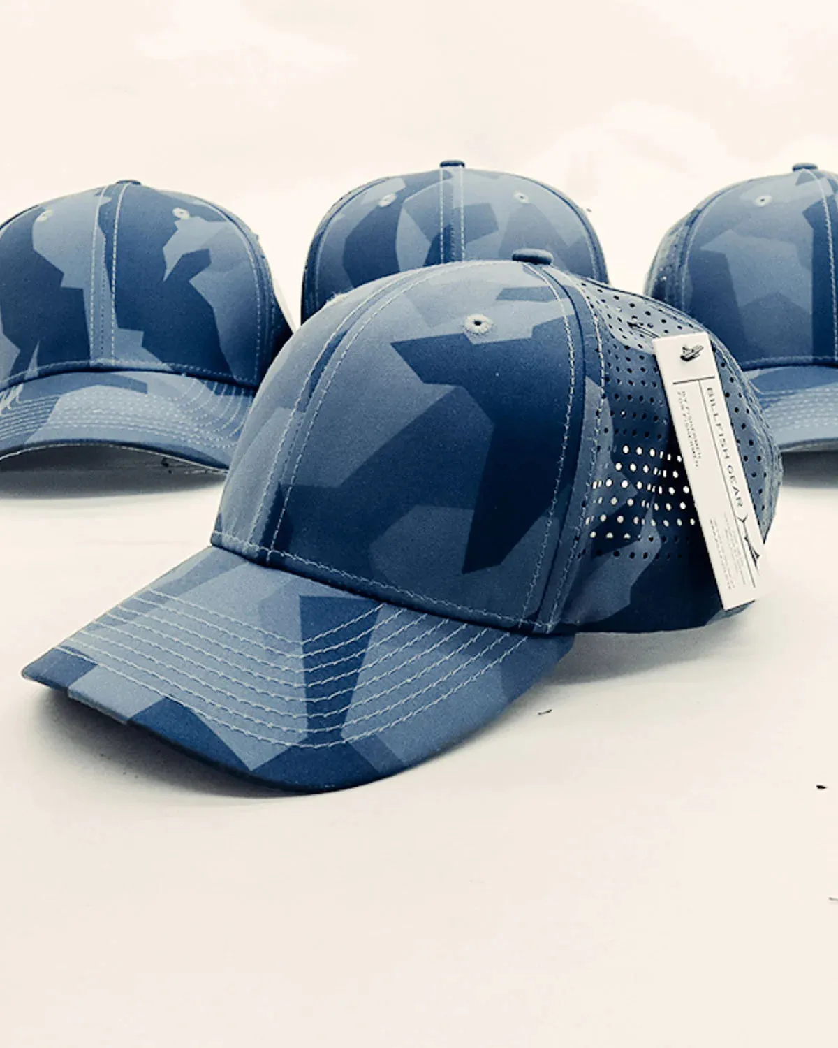BILLFISH Custom Pro-Series Hats Geometrical Camo