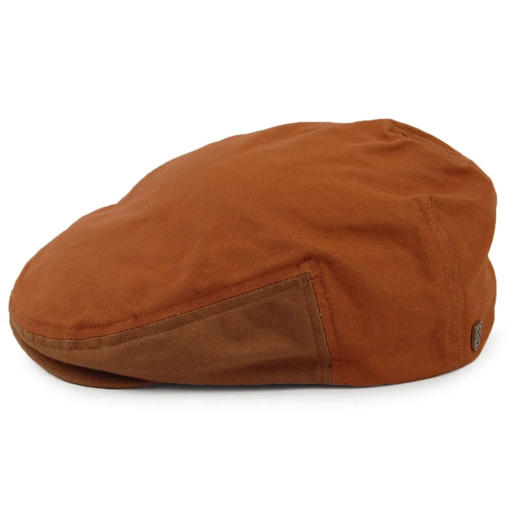 Brixton Hats Hooligan Lightweight Flat Cap - Copper