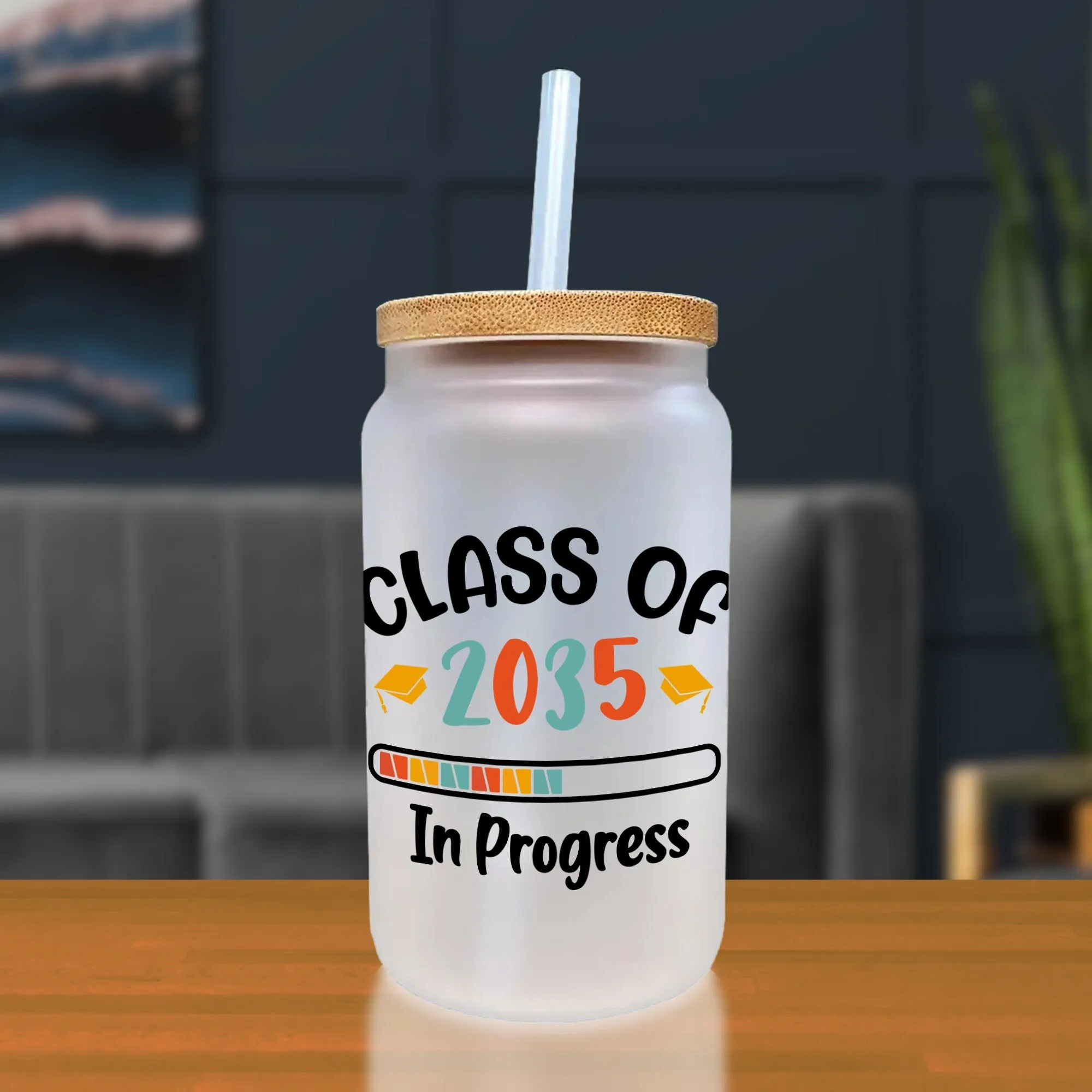 Class of 2035 In Progress Cotton Canvas Tote Bag Graduation Gift Bag Last Day of School Pre-Kindergarten Tote Bag First Day of School Bag