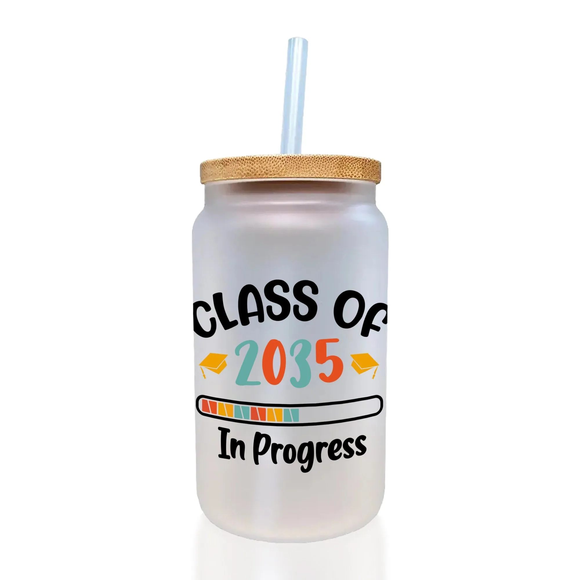 Class of 2035 In Progress Cotton Canvas Tote Bag Graduation Gift Bag Last Day of School Pre-Kindergarten Tote Bag First Day of School Bag