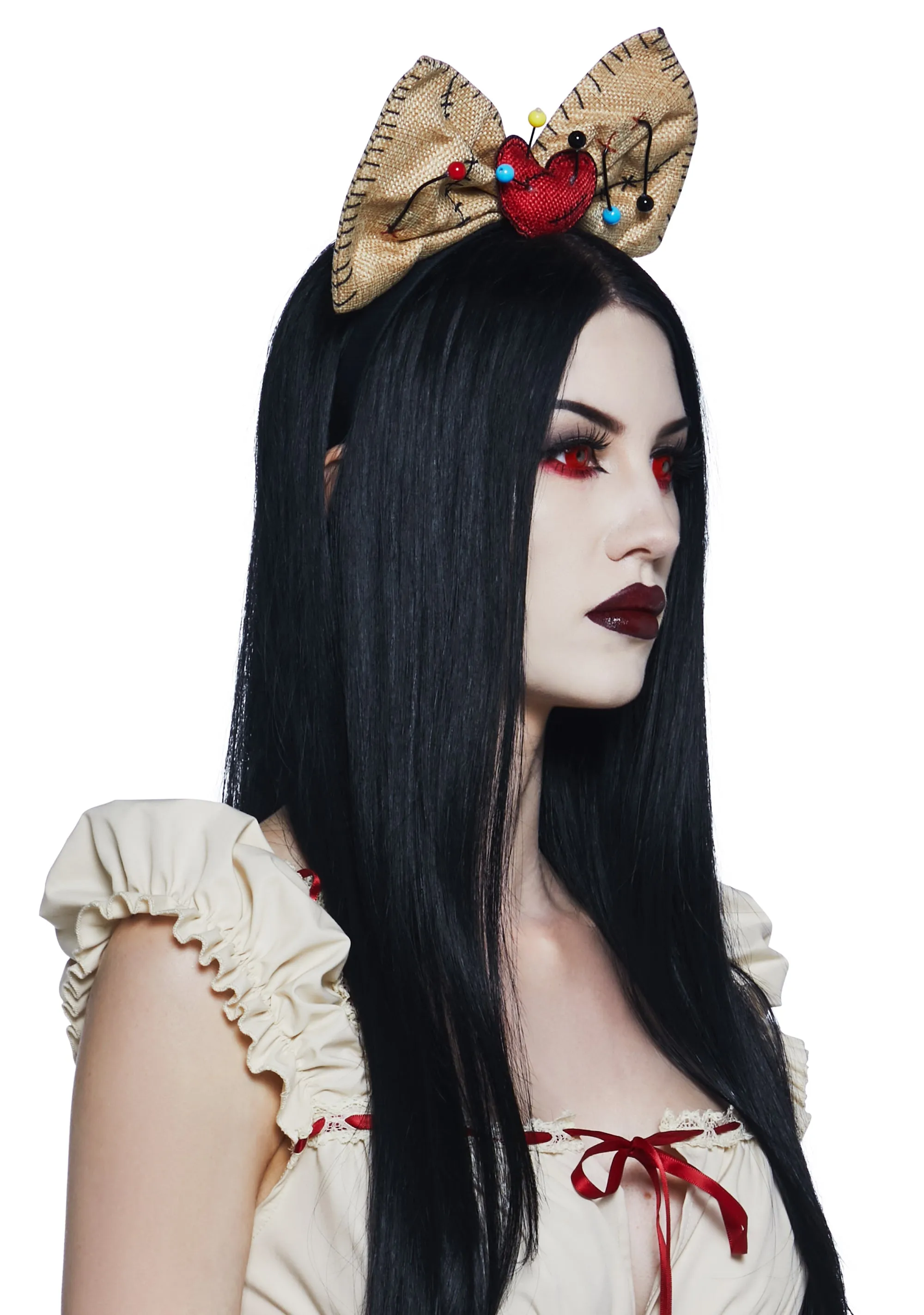 Cursed Heart Bow Headband
