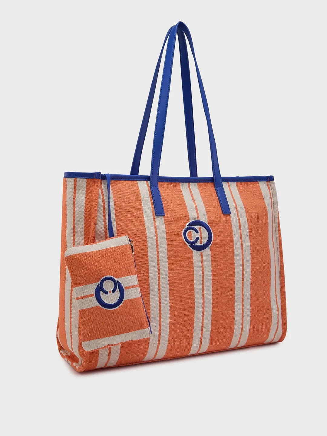 Dixie Tote Large Orange Handbag Orange