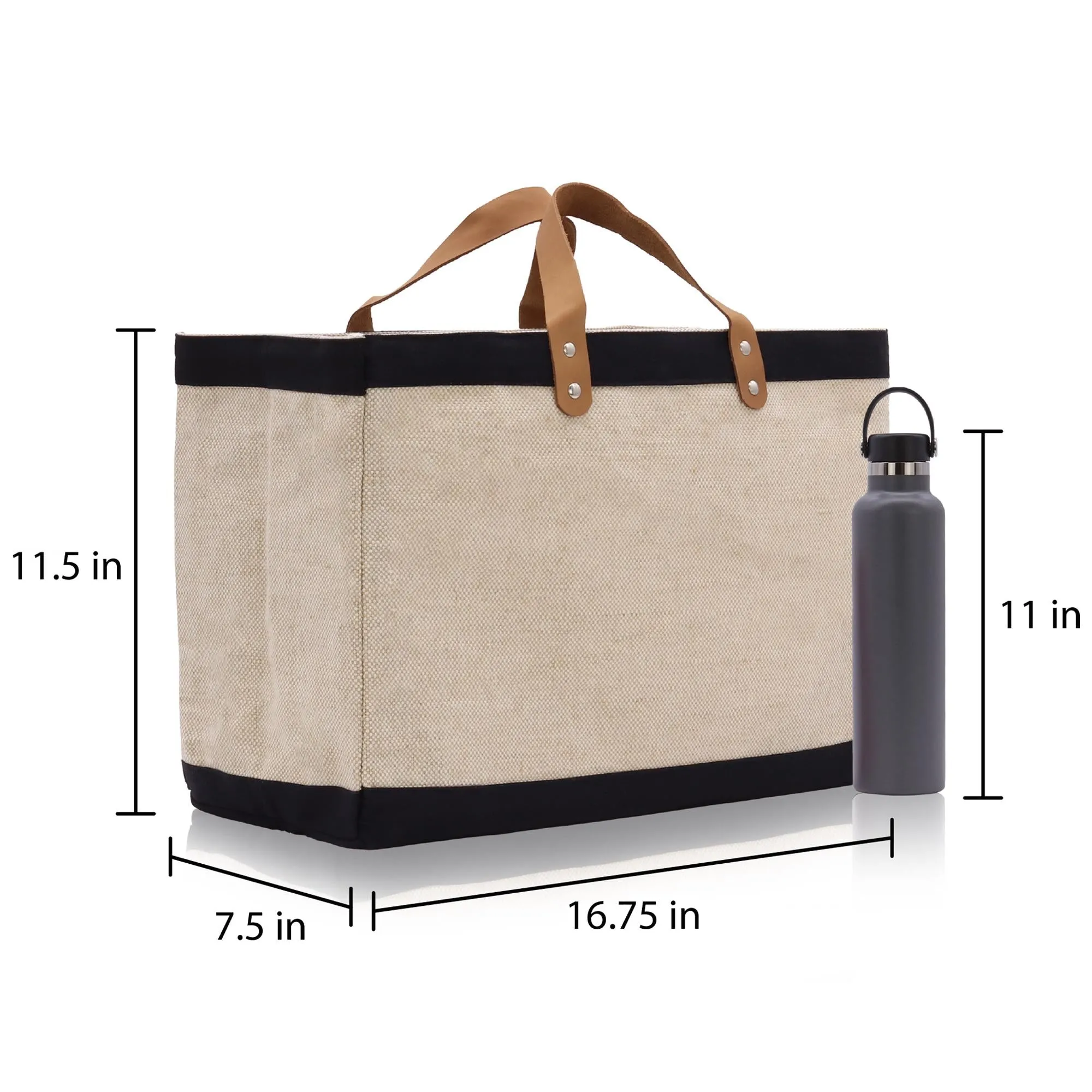 Farmers Market Jute Canvas Tote Funny Farmer Market Bag Quote Jute Bag Shopping Bag Burlap Bag Farmhouse Bag Grocery Bag (FT1001)