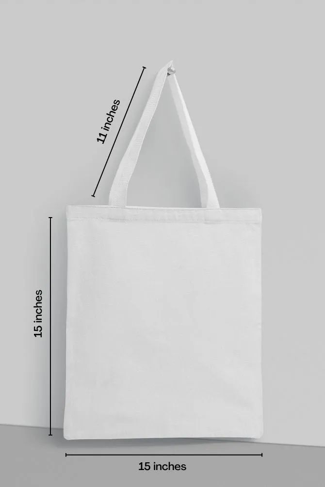 Funny Cartoon Book Zipper Tote Bag