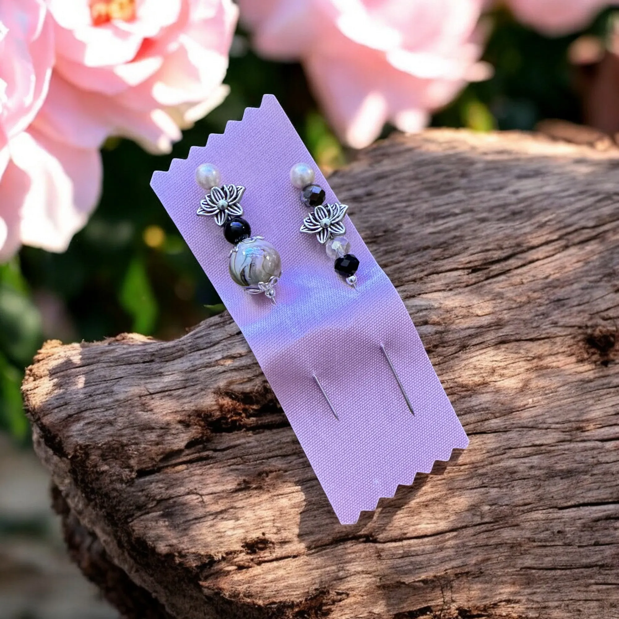 Jersey Girl Stitch Co | Lady Slippers Pin Set