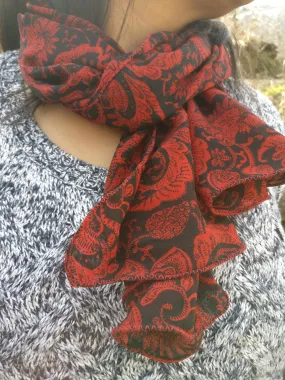 Ladies Crepe Silk Neck Scarves