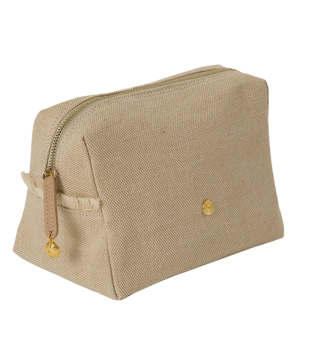 Lefkada Canvas Vanity Case