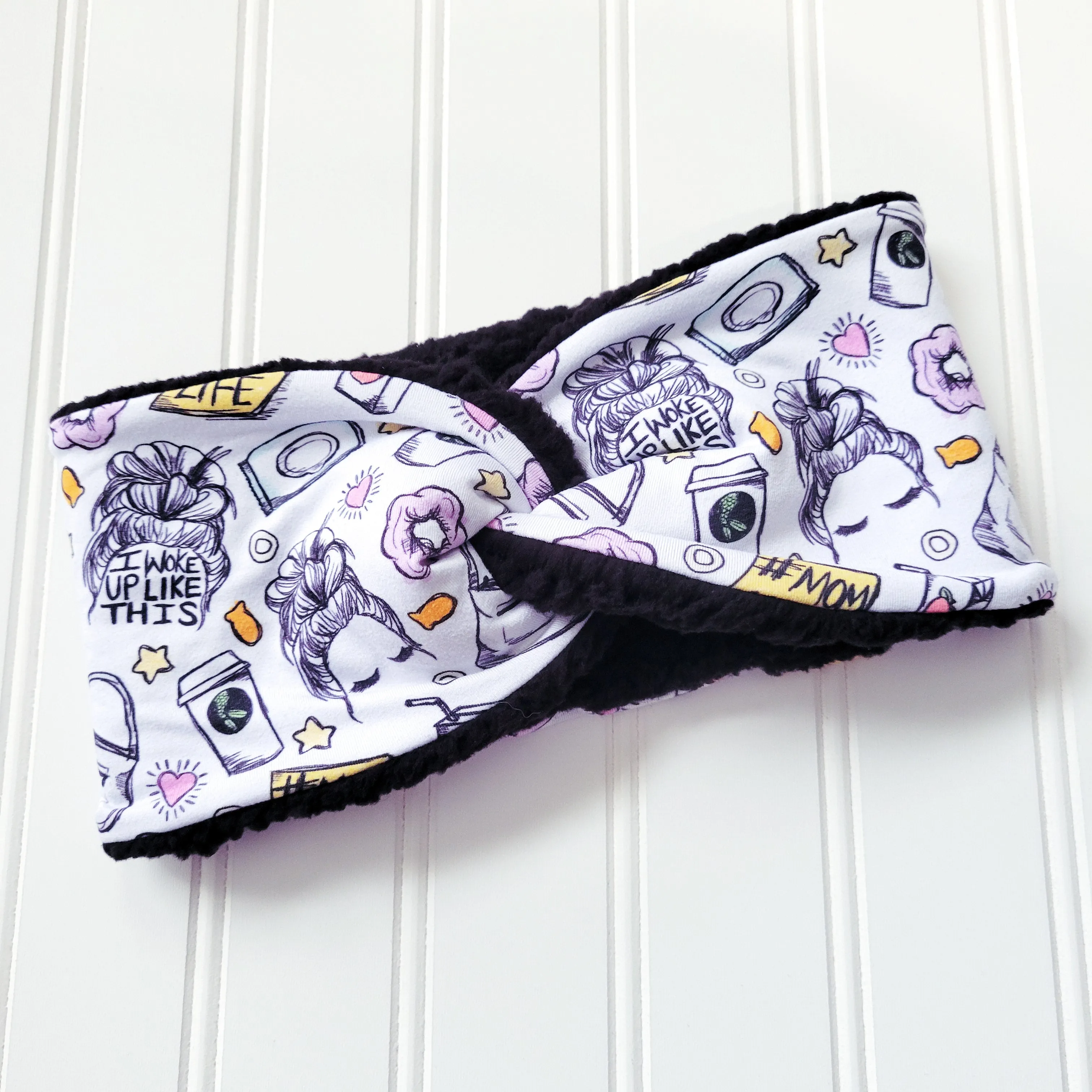 Mom Life Cozy Twist Wrap