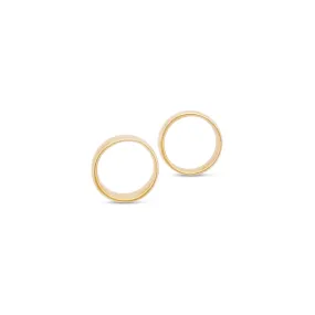 O Earrings - Vermeil