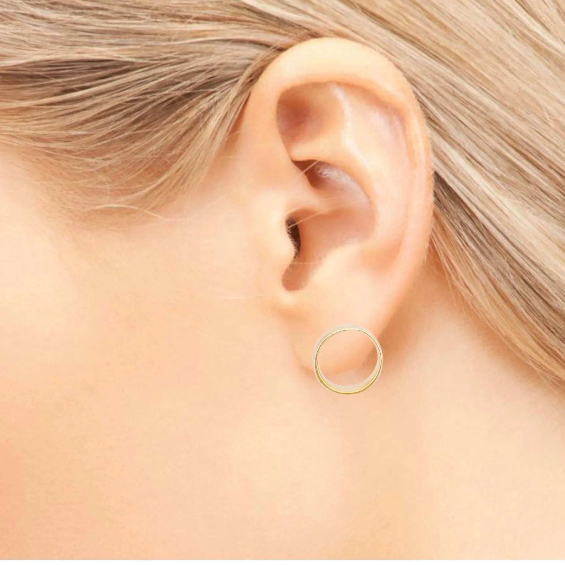 O Earrings - Vermeil