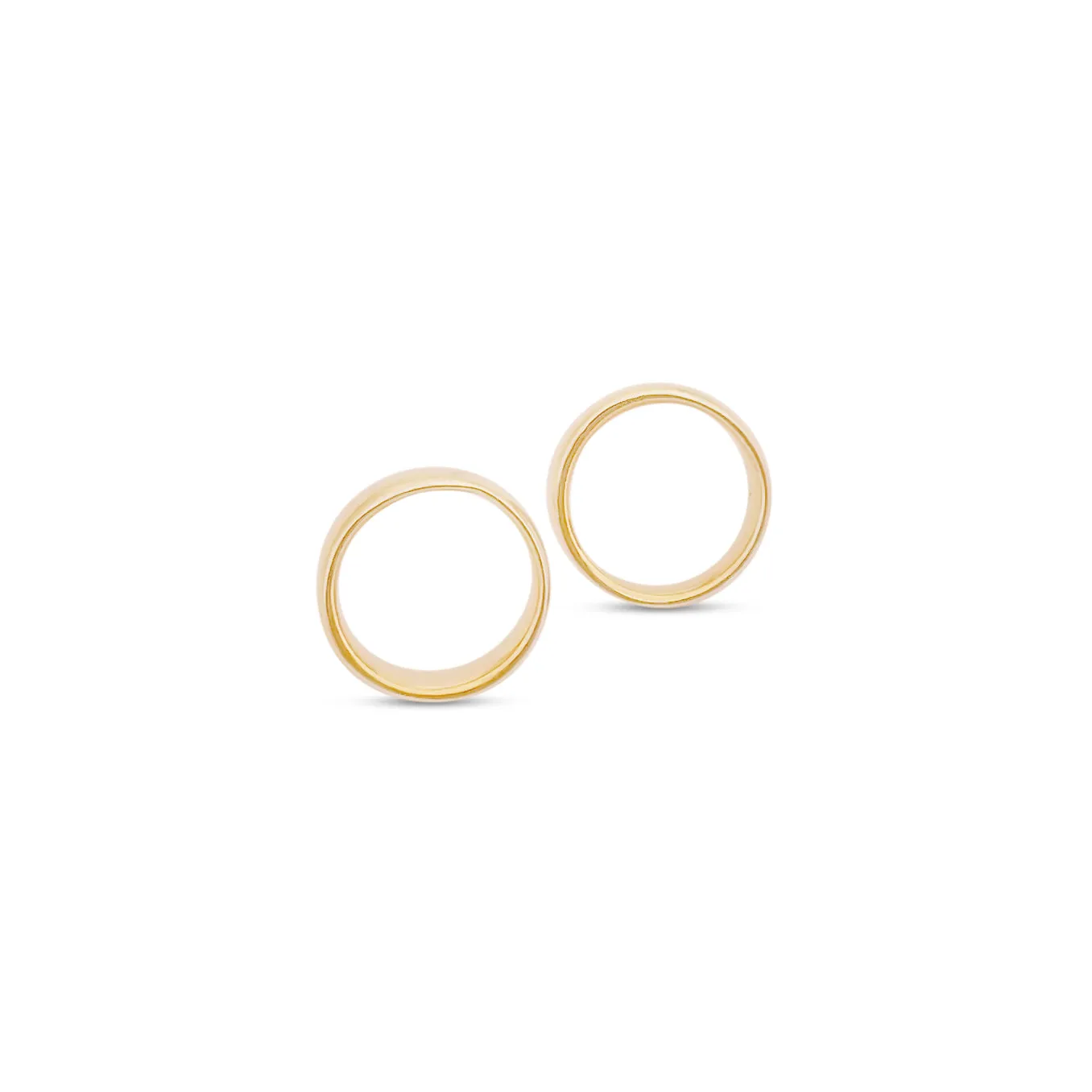 O Earrings - Vermeil