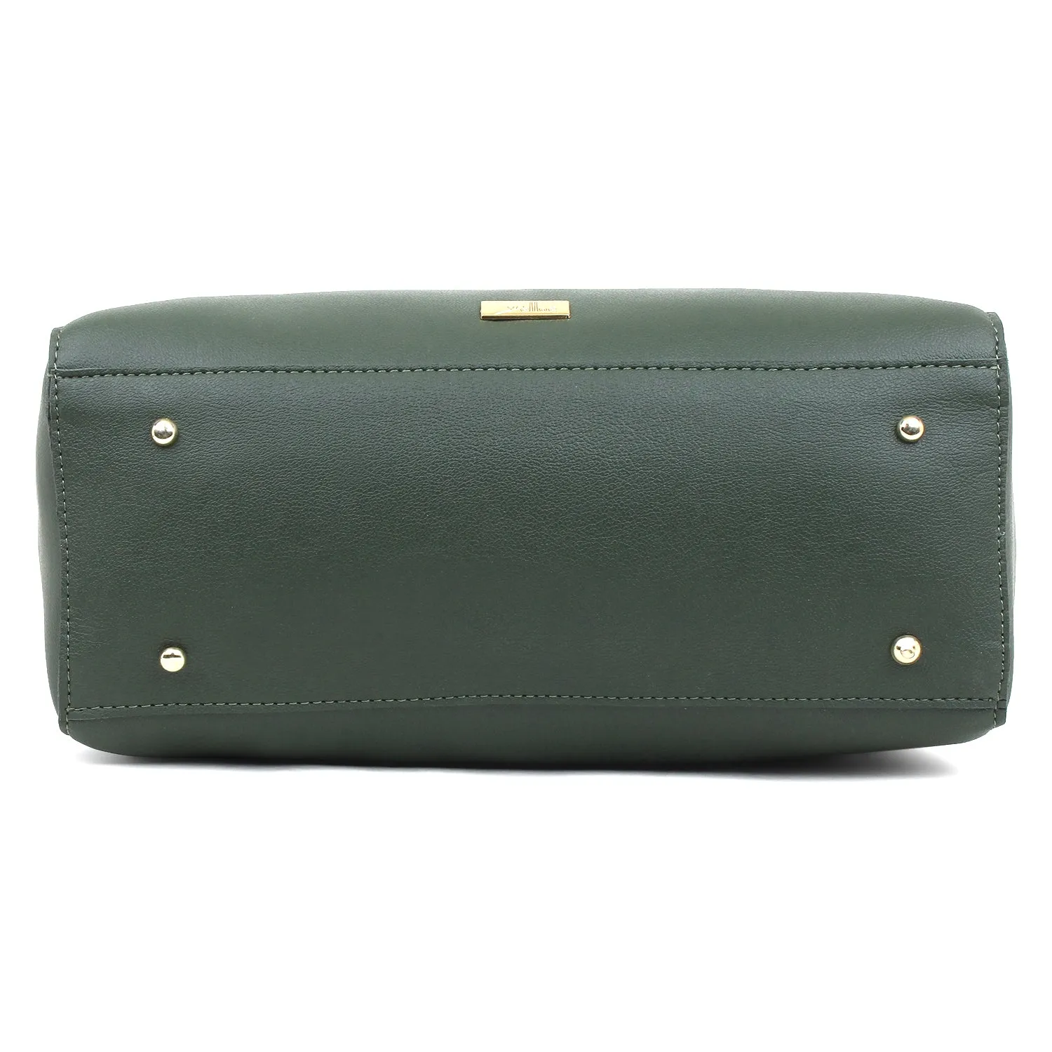 Oversized Green multi compartment tote Bag