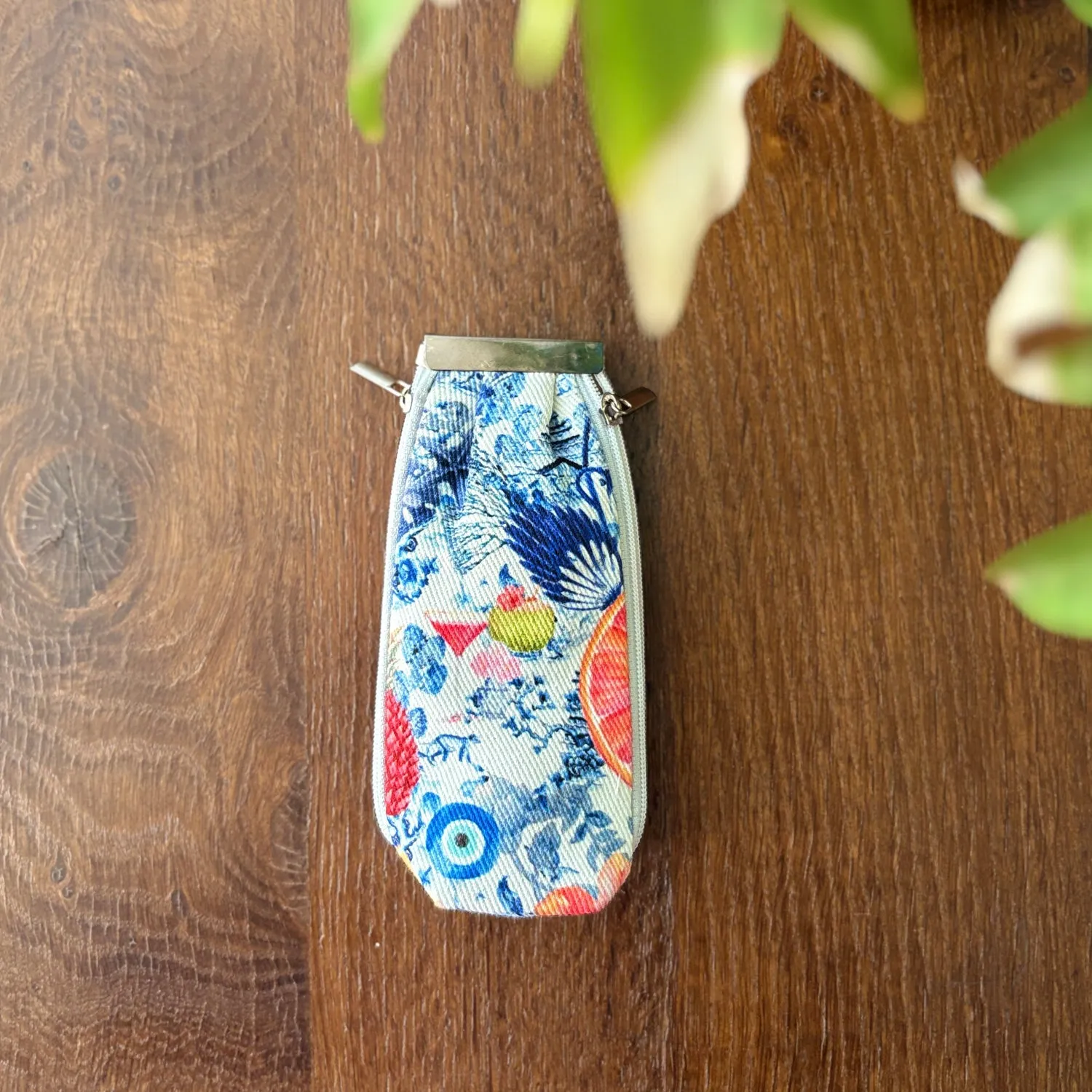 Radiant Garden Key Pouch