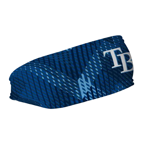 Rays Fleece Headband: Sport Plaid