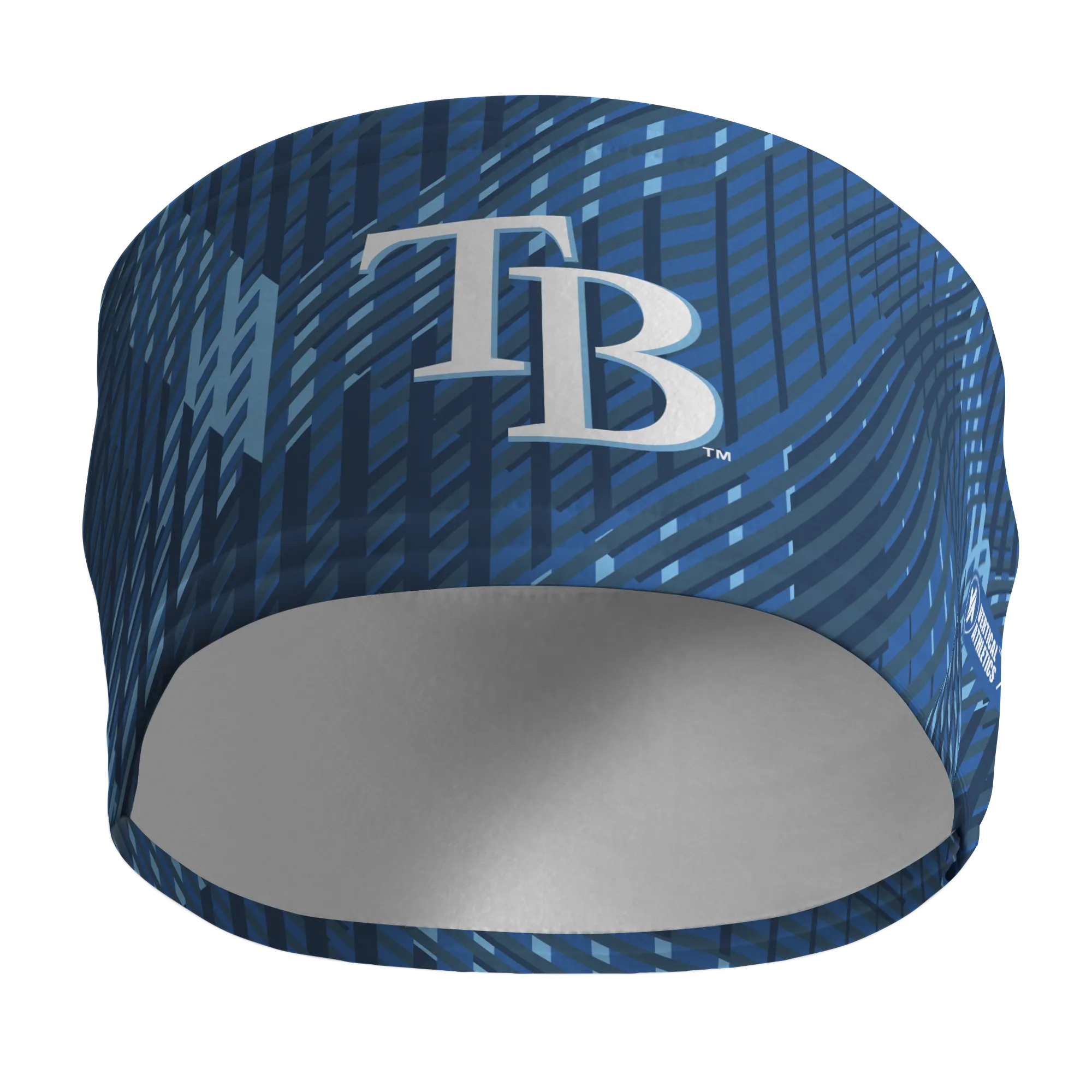 Rays Fleece Headband: Sport Plaid