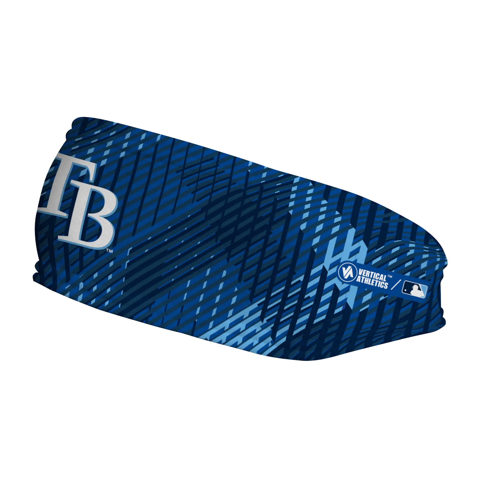 Rays Fleece Headband: Sport Plaid