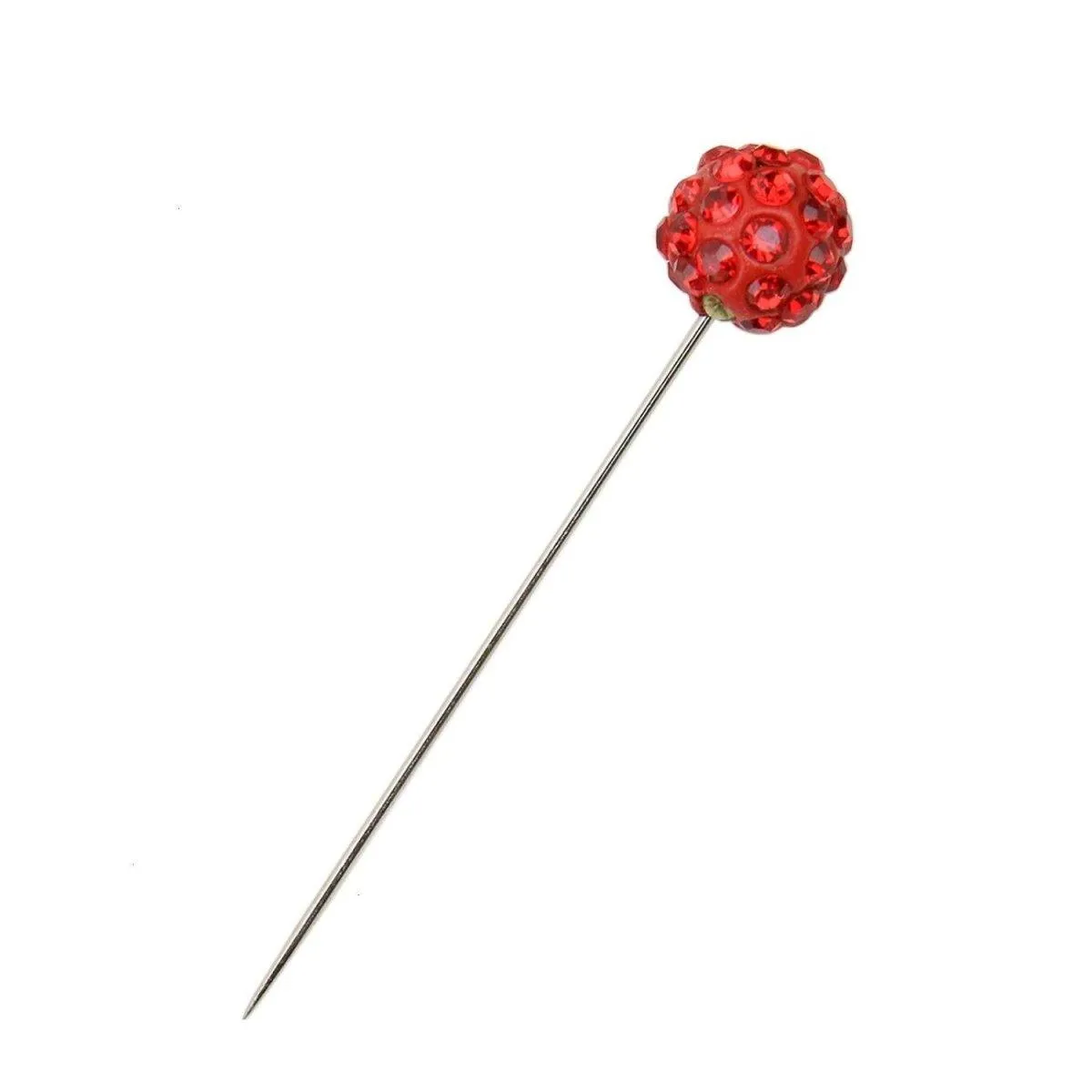 Rhinestone Ball Hijab Pins - Multi Colour 6 pieces