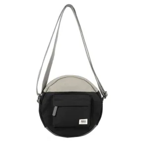 Roka Paddington B Creative Waste Two Tone Recycled Canvas Crossbody Bag - Ash Black/Coriander Grey