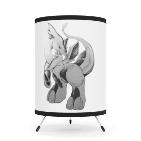 Shimeru Tripod Lamp with High-Res Printed Shade, US/CA plug