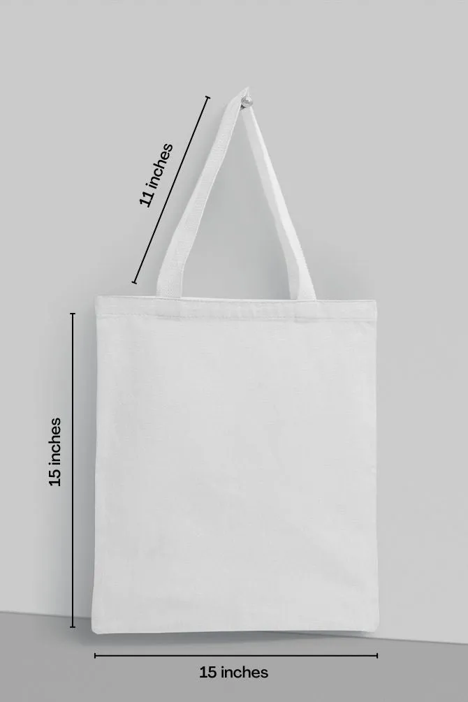 Smell The Flowers Zipper Tote Bag