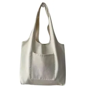 Sohiwoo Beige Pure Color Handbag