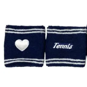 Tennis Wristband Set -Navy