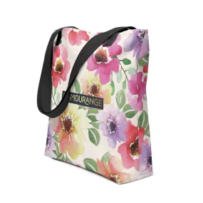 Tote Bag Women Designer (Flower Pattern 0012)