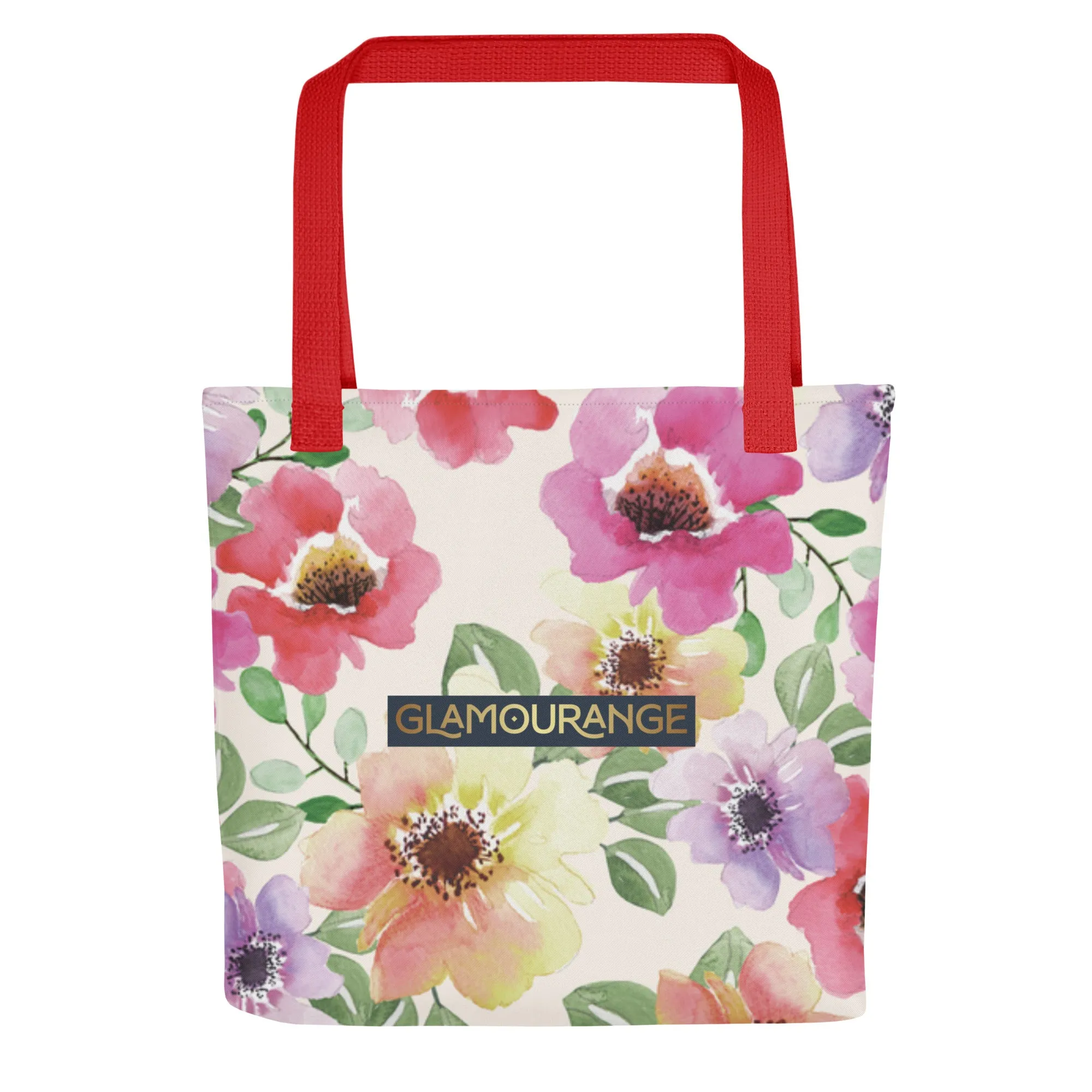 Tote Bag Women Designer (Flower Pattern 0012)