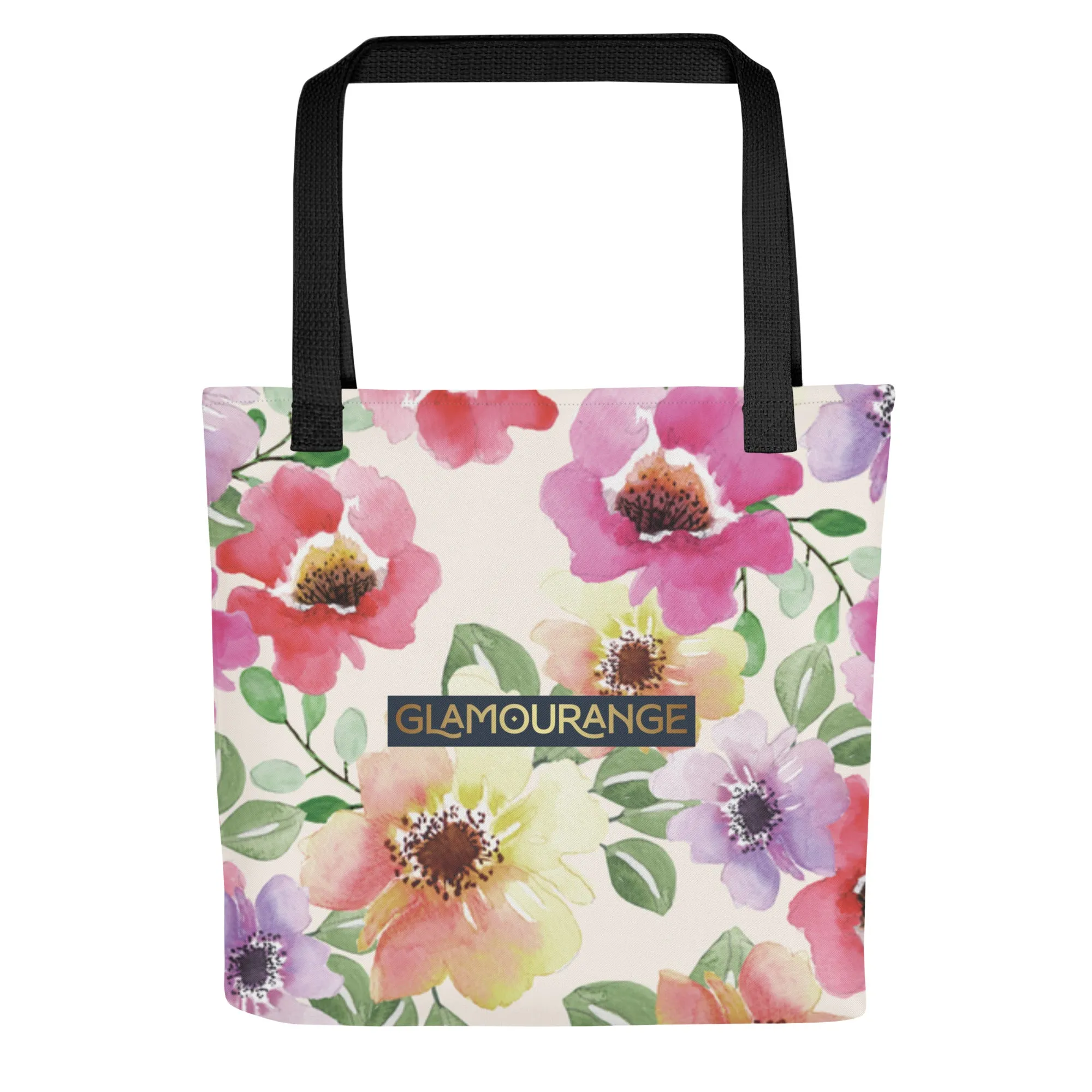 Tote Bag Women Designer (Flower Pattern 0012)