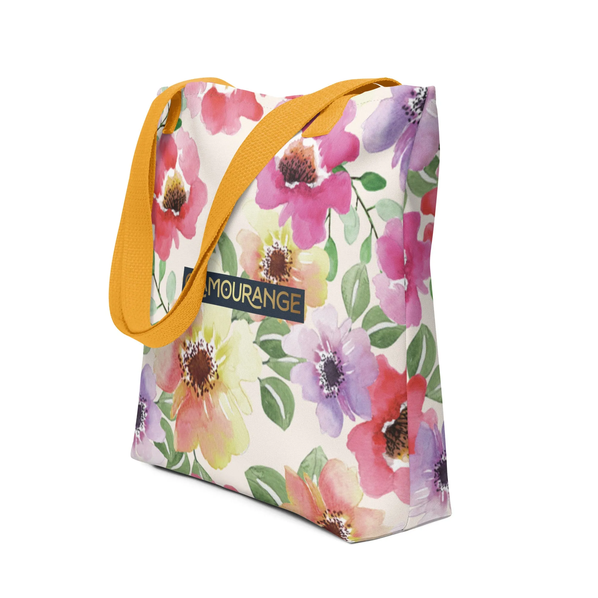 Tote Bag Women Designer (Flower Pattern 0012)