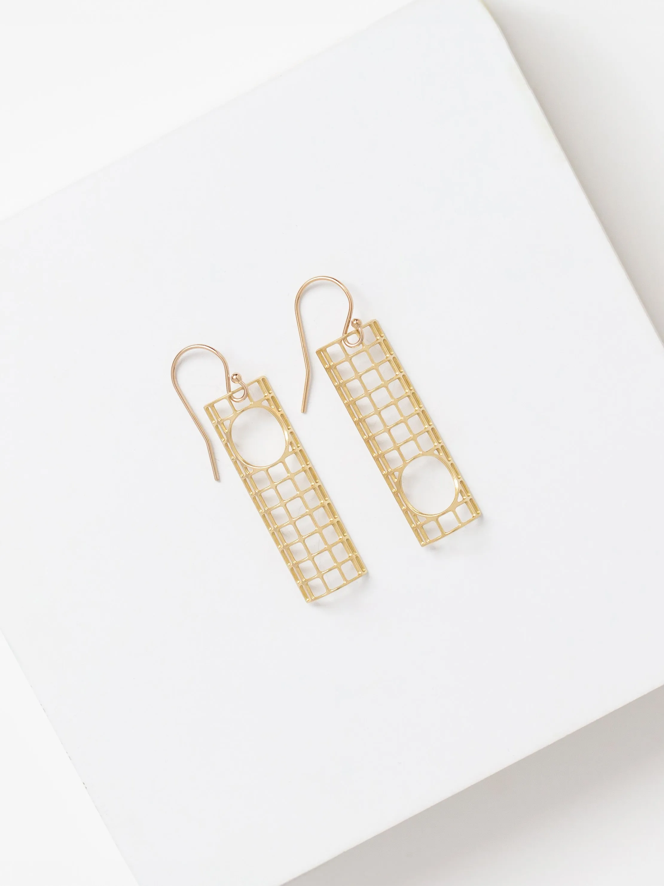 VOID Earrings | 3D geometric earrings