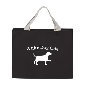 White Dog Cafe Canvas Tote